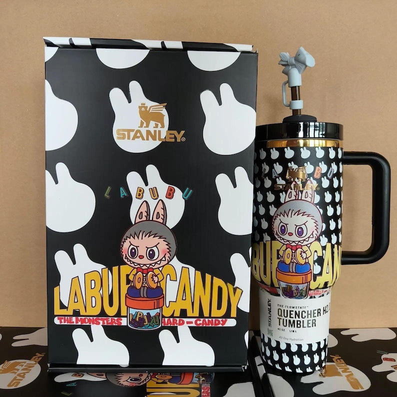 Labubu Cartoon Stainless Steel Tumbler