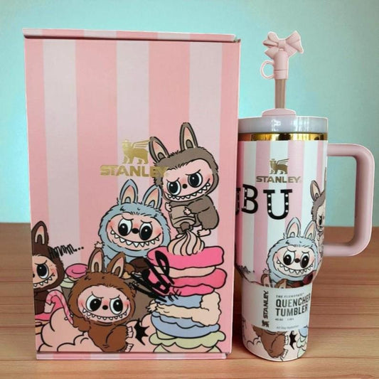 Labubu Cartoon Stainless Steel Tumbler